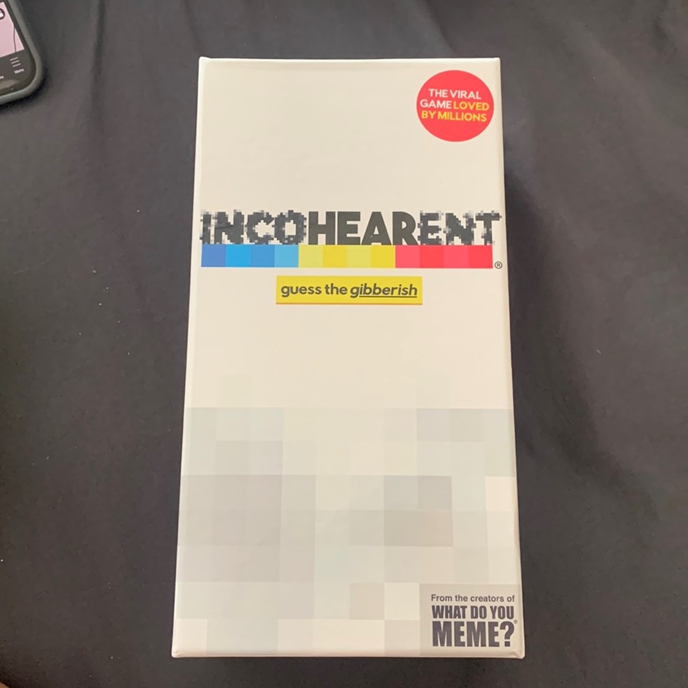 Card game "Incohearent guess the gibberish" (what do you meme creators)